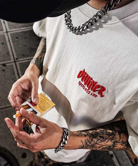 Crimson Logo TEE（オフホワイト）