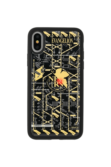 NERV iPhoneXケース　黒