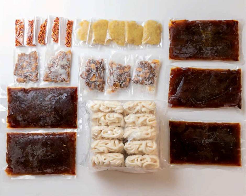 1人前ずつ個包装にしています