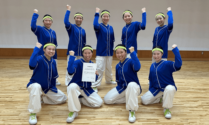 近畿大学附属広島高等学校東広島校ダンス部メンバー