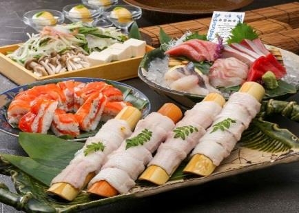 富山コース 料理