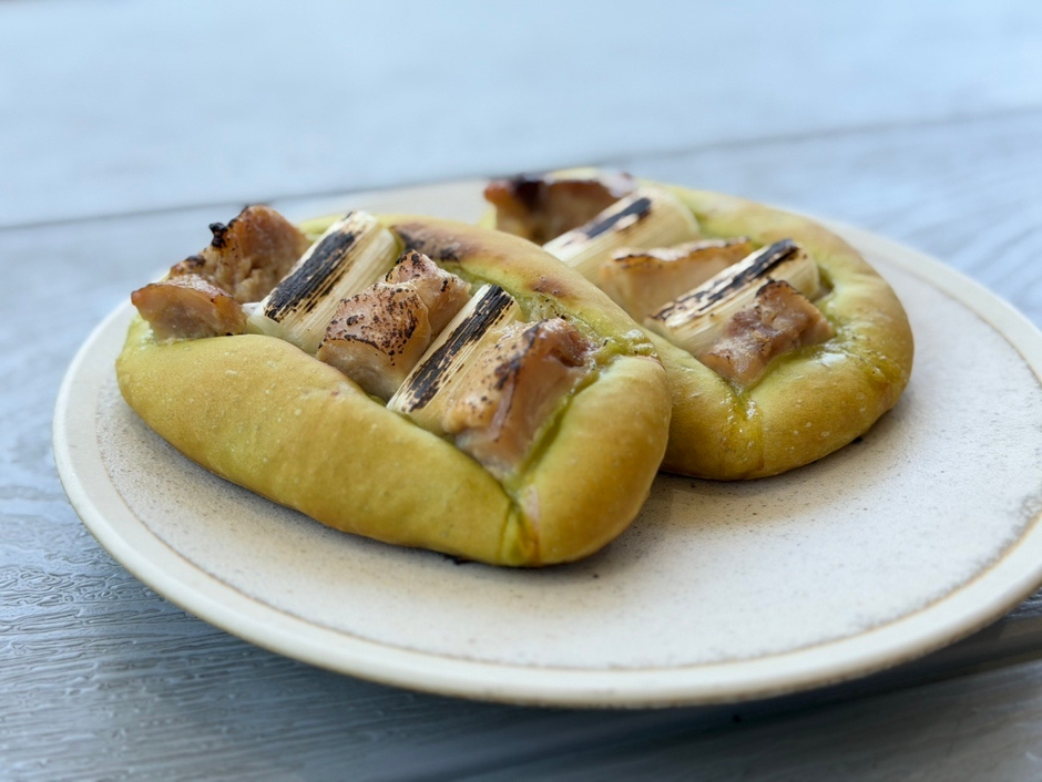 粕漬け鶏のねぎまぱん