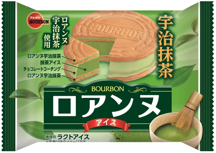ロアンヌアイス宇治抹茶