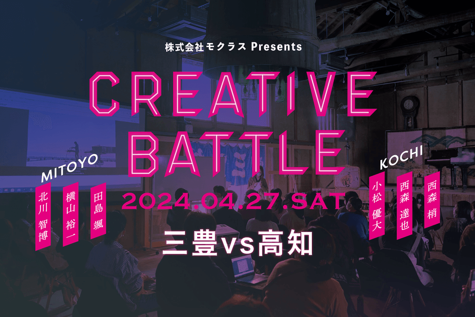 CREATIVE BATTLE 三豊VS高知