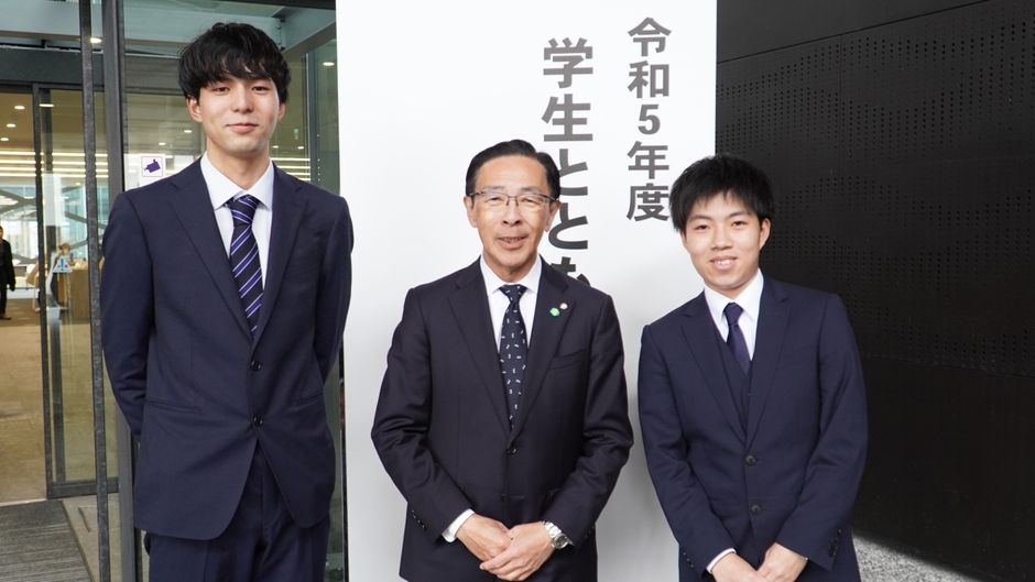 京都府知事 西脇様と共に