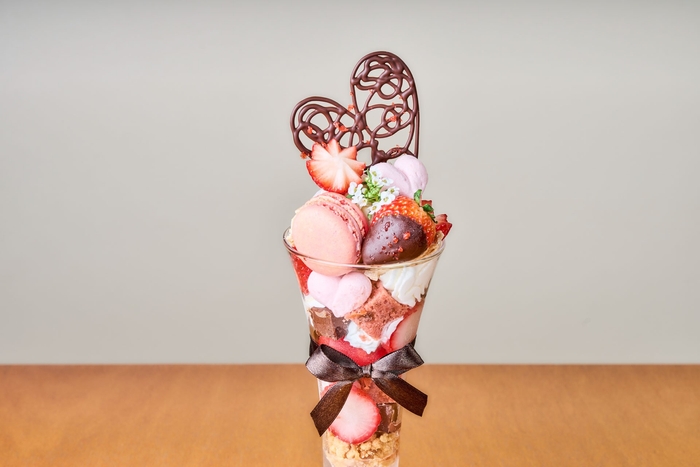 『バレンタインパフェ』