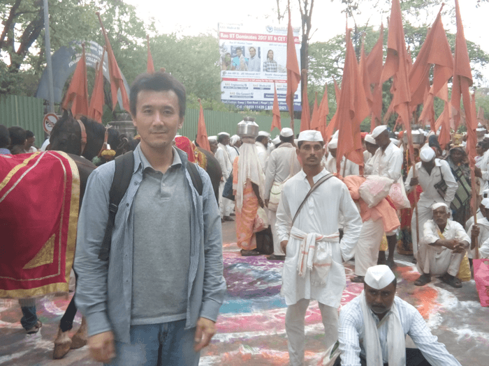 ICOS INDIA:代表取締役の上田(写真左の男性)