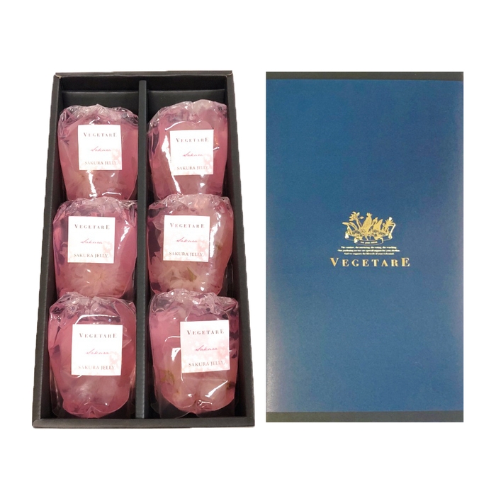 ベジターレ 桜ゼリー6個入り