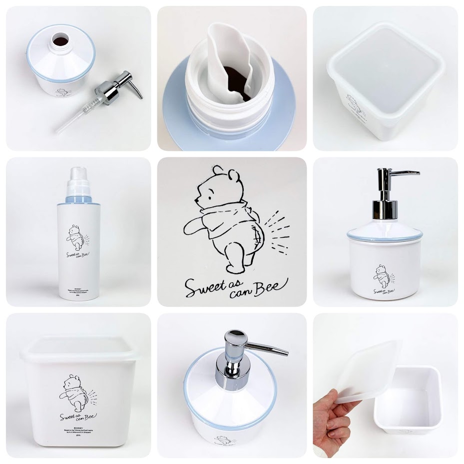 プーさんのいるくらし vol.3 あっちもこっちもプーさんでスッキリ！清潔感のあるプーさんのボトルシリーズで洗面所もバスルームも私らしくコーディネート♪