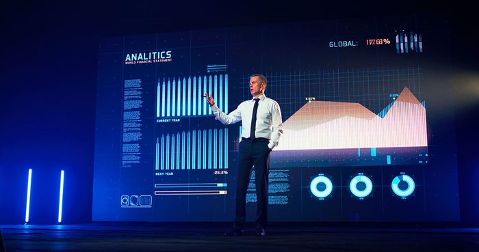 『VC-1-DMX』の使用例　カンファレンス／展示会