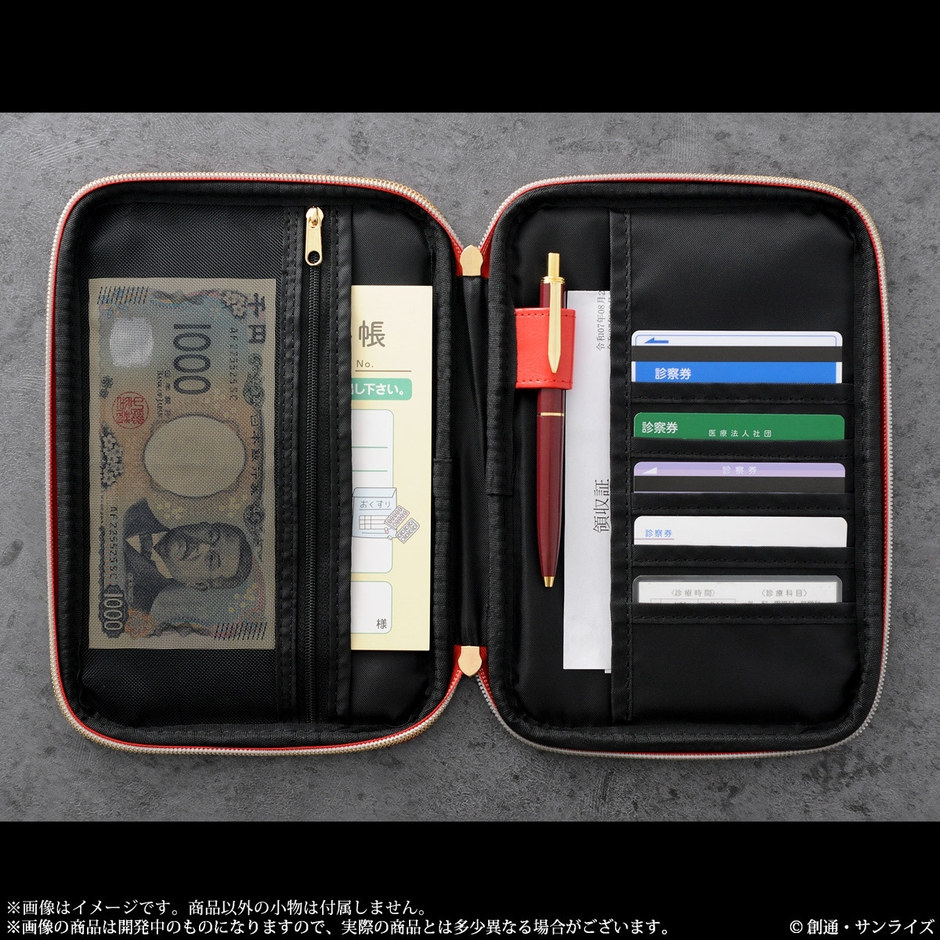 機動戦士ガンダム お薬手帳ケース(シャア・アズナブル仕様)詳細3