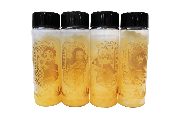 ▲グレープフルーツ味の氷菓が入ったオリジナルボトルアイス