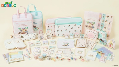 『あつまれ どうぶつの森』文具・雑貨シリーズが登場！ 水彩タッチのデザインで2月下旬より順次発売