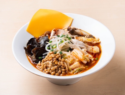腸活麻辣湯|1,100円(税込)【鶏肉、キムチ、納豆、味噌、チーズ、キノコ、キクラゲ】