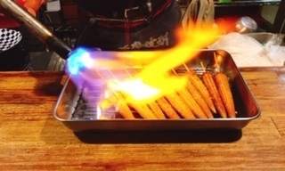 ヤングコーンの串揚げ