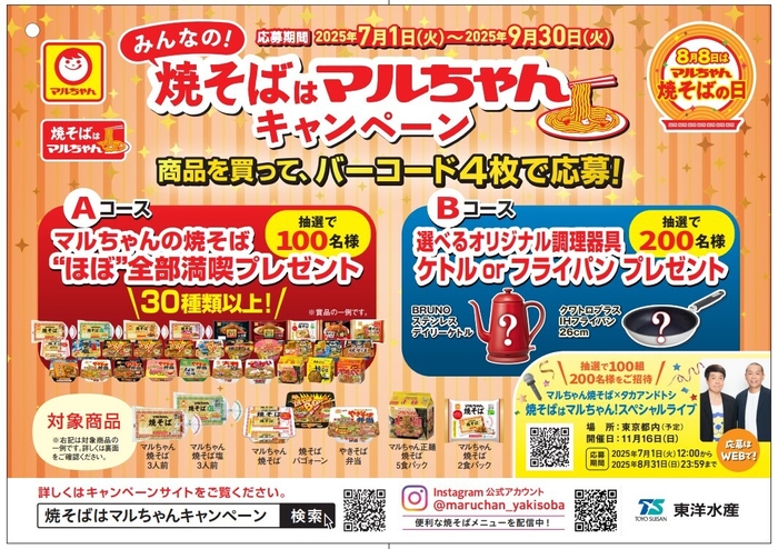 みんなの!“焼そばはマルちゃん”キャンペーン