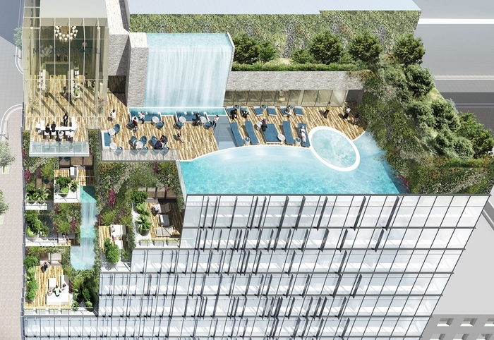 滝・緑化イメージ