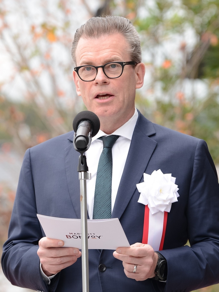 マリオット・インターナショナル 日本・グアム担当 エリアヴァイスプレジデント カール・ハドソン