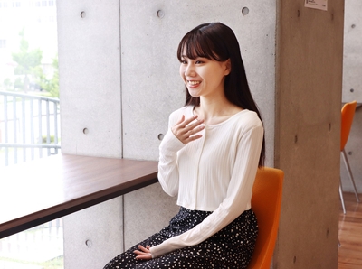 外国語学部4年　佐山奈乃子さん