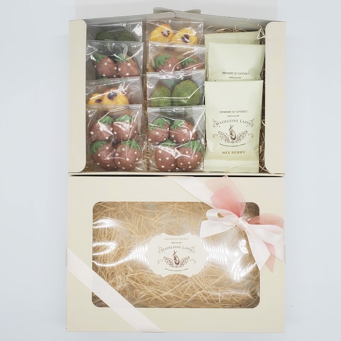 いちご摘みミニマドギフト8個入 紅茶セット