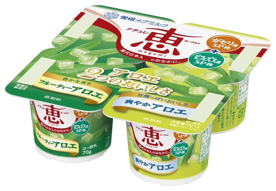 『ナチュレ 恵 megumi アロエ 2つのおいしさ』(70g×4)