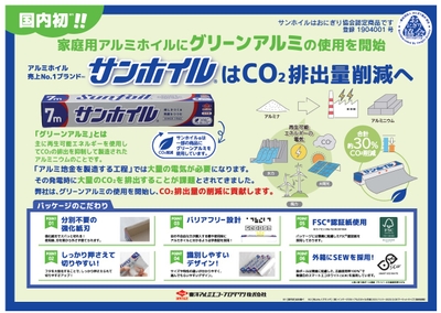 サンホイル グリーンアルミについて_おにぎりサミット