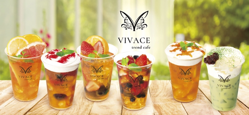 食べる紅茶「FooTea」と「ドルチェドーナツ」のコラボ店 『VIVACE trend cafe』が自由が丘に11月17日(金)オープン