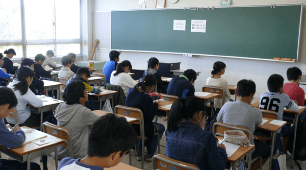 令和6年（2024年）に実施した体験模試の様子