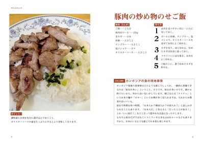 「豚肉の炒め物のせご飯」レシピ