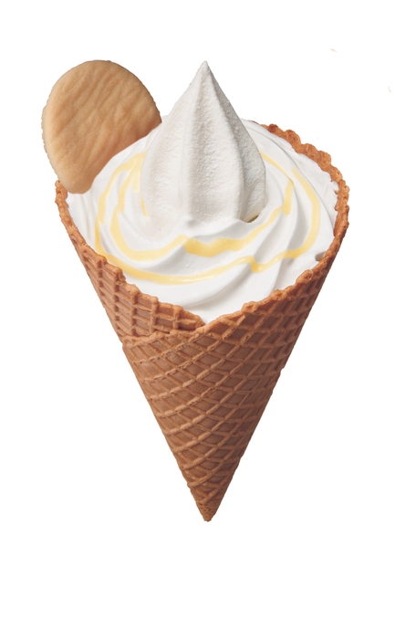 ワッフルソフトクリーム　超ミルク