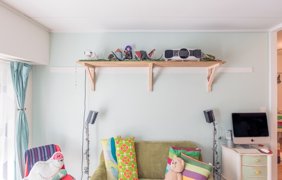 プロジェクター設置DIY