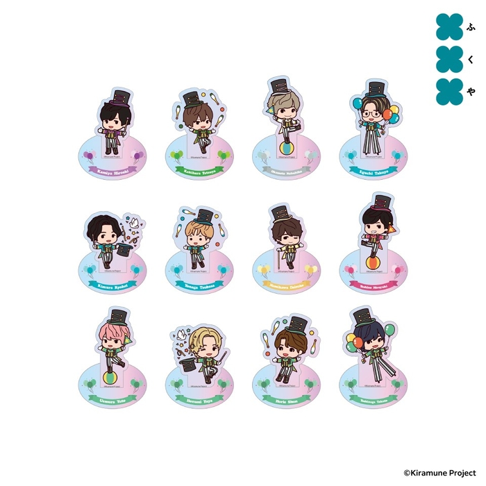 ▲SDアクリルスタンド(全12種) 