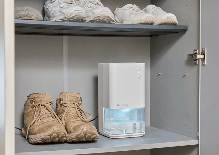 靴箱の湿気対策に