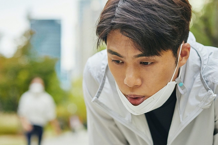 マスクは息苦しい