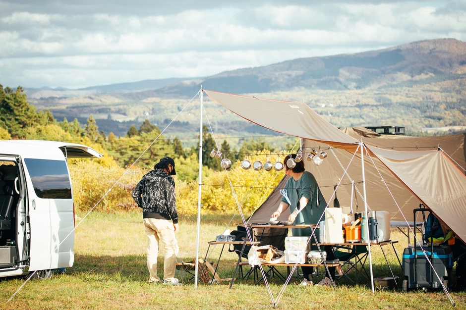 高鷲スノーパーク ゲレンデキャンプ(6)