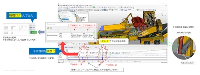 3D機構検証ソフト「XVL Kinematics Suite」で 干渉検証漏れ防止機能を開発～履歴化で干渉状態を簡単再現～