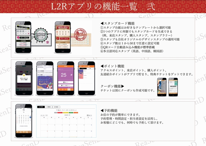 L2Rアプリの機能一覧 弐