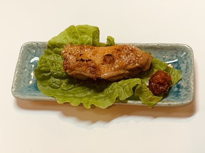 博多地鶏炙り焼580円