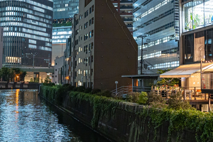 大阪市立科学館そば