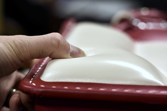 Mクッションで負担を軽減