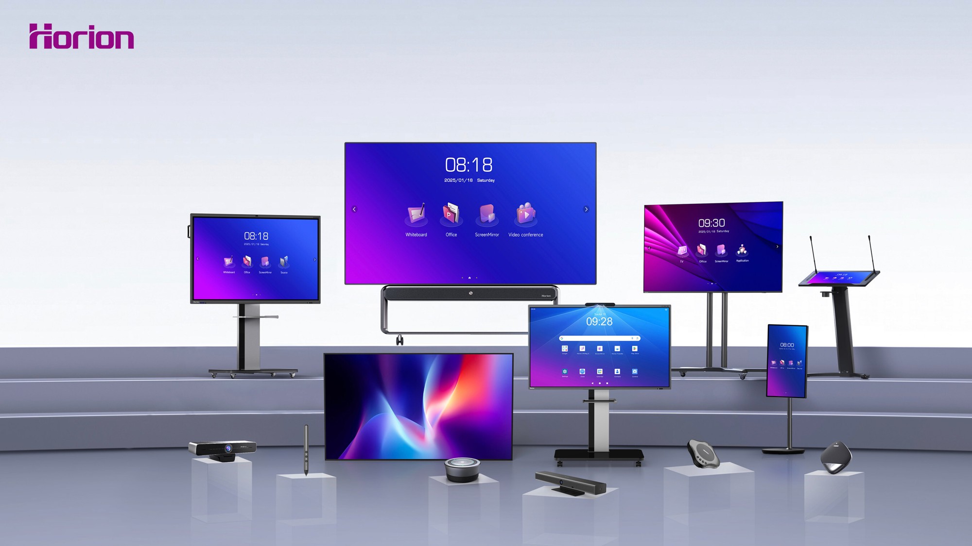 Horion、ISE 2026で最新M6APro V2を発表 4800万画素クアッドカメラ＋AI搭載、65〜98型でハイブリッド会議を刷新