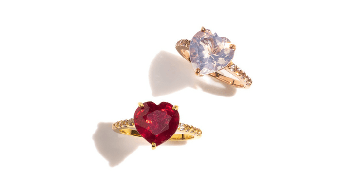 ELEGANCE HEART RING