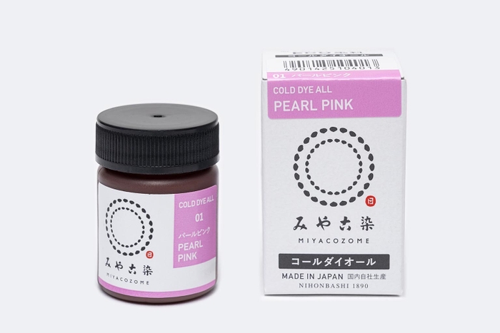 ブームとなったピンク色の染料