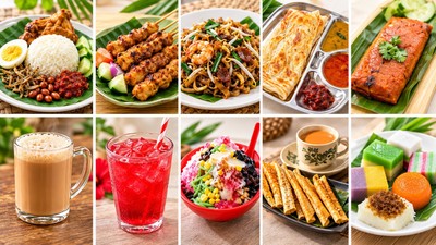 マレーシアの彩り豊かな料理とスイーツも楽しめる