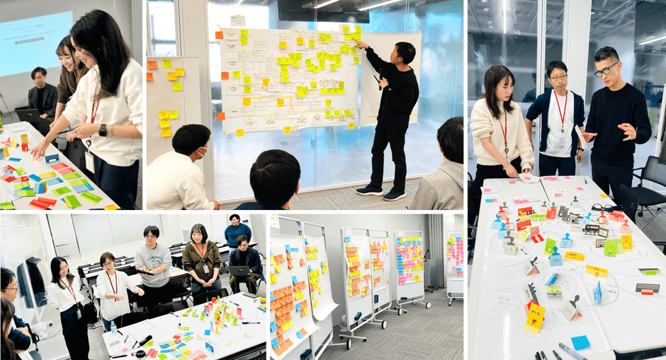 ワークショップの実施風景(ブレインパッド社内にて)