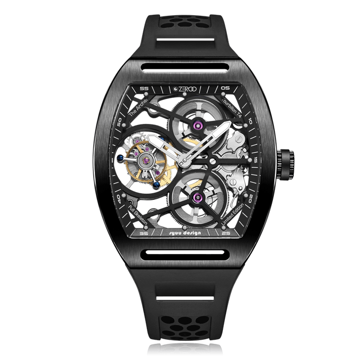 ZEROO T4 THE ARCHER TONNEAU フルスケルトントゥールビヨン ZT004BBK