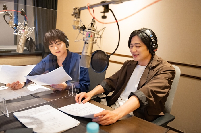 下野さん、梶さんメイキング1