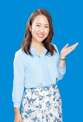 高畑百合子アナウンサー(撮影:平松英明)
