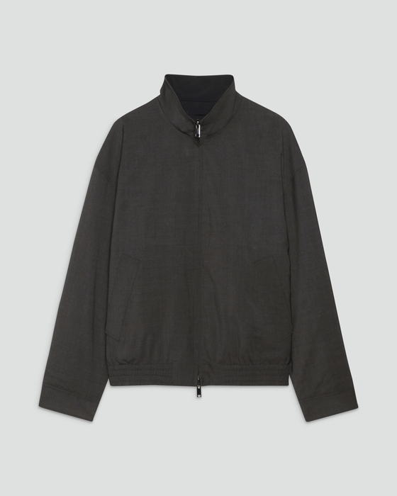 Motion Wool Stand Blouson Reversible
