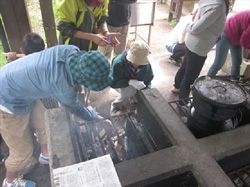 飯ごう炊さん 開催時の様子